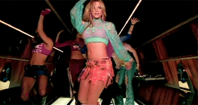 Artiesten Britney spears Lady Sexy Gifs jurk werk teef 