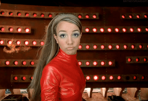 Artiesten Britney spears Gifs muziekvideo hair flip 