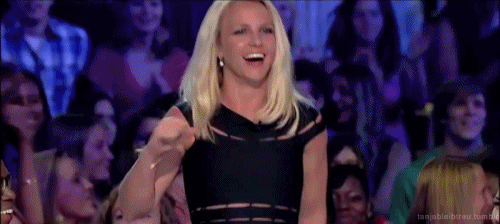 Muziek Artiesten Britney spears Gifs onhandig lachend glimlachen muziekvideo eye roll grappig gezi 