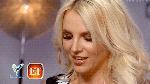 Artiesten Britney spears crazy Gifs glimlach 