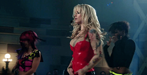 Artiesten Britney spears Gifs muziekvideo toxic 