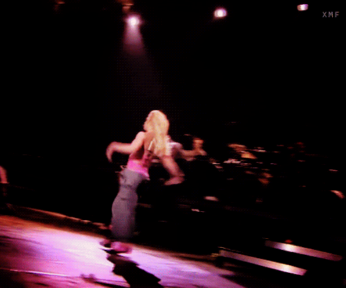 Artiesten Britney spears Gifs muziekvideo hair flip 