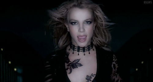 Huilen Muziek Artiesten Britney spears Gifs zwart en wit muziekvideo 