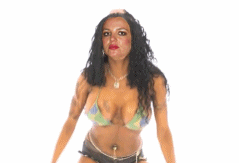 Britney Spears GIF. Verward Artiesten Britney spears Gifs Verveeld Blond Pruik Gom 