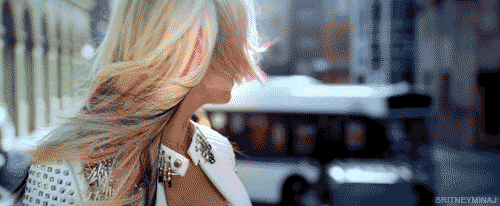 Artiesten Britney spears Gifs brunette hair flip 