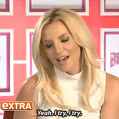 Britney Spears GIF. Muziek Artiesten Britney spears Ziek Gifs Niet onder de indruk Ew 