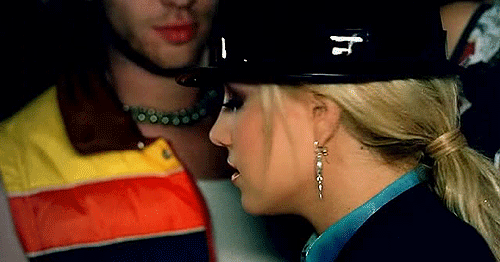 Artiesten Britney spears Justin timberlake flirten Gifs glimlachen mickey mouse club 