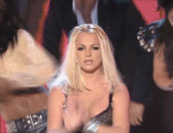 Britney Spears GIF. Artiesten Britney spears Gifs Glimlachen Het eten Mickey mouse club 