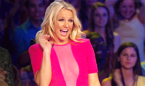 Artiesten Britney spears Gifs brunette hair flip 