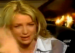 Britney Spears GIF. Muziek Artiesten Britney spears Gifs Onhandig Lachend Glimlachen Muziekvideo Eye roll Grappig gezi 