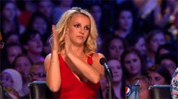 Britney Spears GIF. Applaus Artiesten Britney spears Gifs Verveeld Klappen Niet onder de indruk Xfactor 