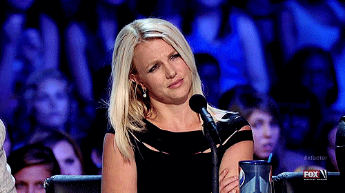 Bang Artiesten Britney spears Gifs nerveus beschaamd blond grappig gezicht xfactor 