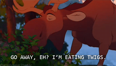 Disney Brother bear Films en series Gifs het eten eland rutt 