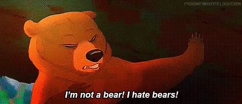 Disney Brother bear Films en series Gifs cartoons en comics Kenai rutt tuke 
