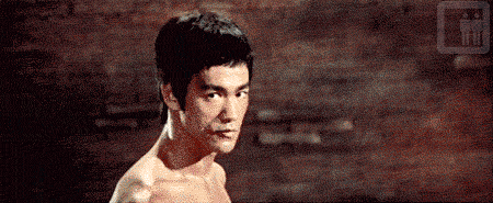 Bruce Lee GIF. Karate Gifs Filmsterren Bruce lee Vechtsporten Mma 