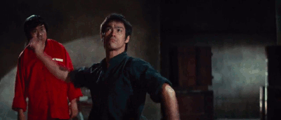 Bruce Lee GIF. Gifs Filmsterren Bruce lee De weg van de draak Weg van de draak 