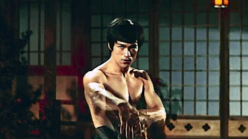 Bruce Lee GIF. Gifs Filmsterren Bruce lee De chinese verbinding 