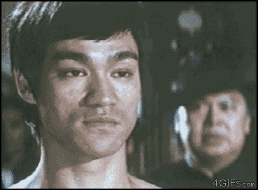 Bruce Lee GIF. Boos Gifs Filmsterren Bruce lee Bedreigen 
