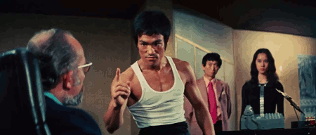 Bruce Lee GIF. Film Gifs Filmsterren Bruce lee De weg van de draak 