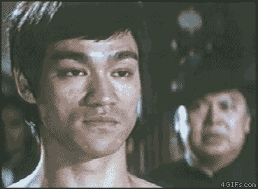 Bruce Lee GIF. Bioscoop Gifs Filmsterren Bruce lee 