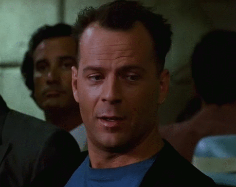 Bruce Willis GIF. Bruce willis Gifs Filmsterren Hudson hawk 