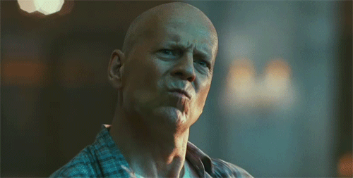 Bruce Willis GIF. Bruce willis Gifs Filmsterren Die hard 