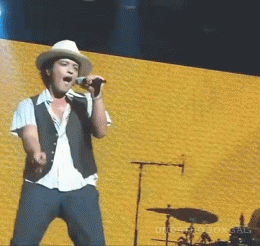 Bruno Mars GIF. Artiesten Bruno mars Gifs 