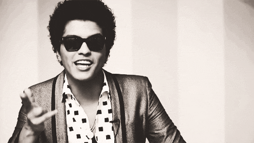 Artiesten Bruno Mars Zonnebril Punt Gifs 