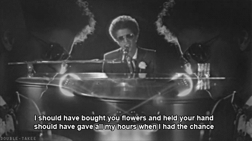 Artiesten Bruno Mars Gifs het luie lied de hooligans 