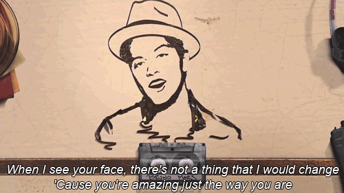 Artiesten Bruno Mars Gifs persoonlijk 