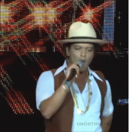 Bruno Mars GIF. Artiesten Bruno mars Gifs 