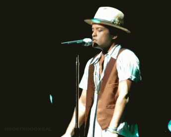 Artiesten Bruno Mars Gifs zoet 
