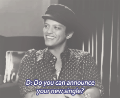 Bruno Mars GIF. Interview Artiesten Bruno mars Gifs 