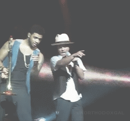 Bruno Mars GIF. Artiesten Bruno mars Gifs 