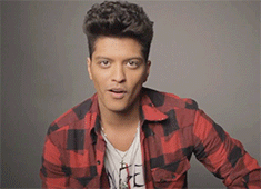 Bruno Mars GIF. Artiesten Bruno mars Gifs 