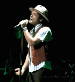 Bruno Mars GIF. Artiesten Bruno mars Gifs 