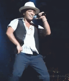 Bruno Mars GIF. Artiesten Bruno mars Gifs 
