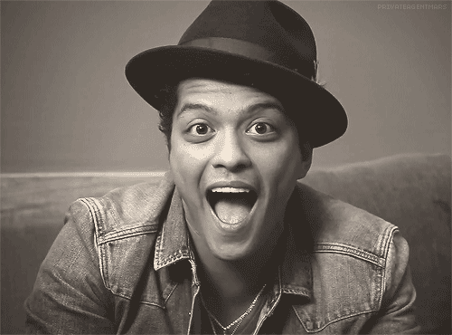 Artiesten Ogen Bruno Mars Gifs knap pak stropdas 