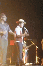 Bruno Mars GIF. Artiesten Bruno mars Gifs Brunomars 