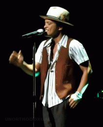 Bruno Mars GIF. Artiesten Bruno mars Gifs 