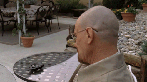 Breaking Bad GIF. Bioscoop Films en series Breaking bad Gifs Filmsterren Bryan cranston Walter white 