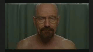 Bryan Cranston GIF. Films en series Breaking bad Gifs Filmsterren Bryan cranston Aaron paul 