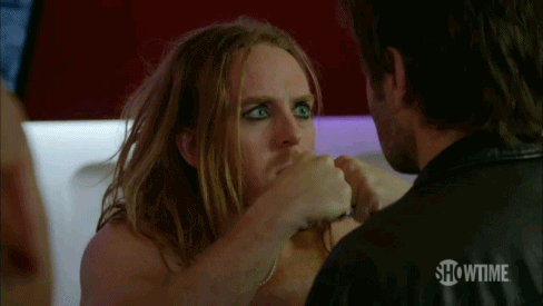 Films en series Gifs Californication mun tim minchin atticus fetch 