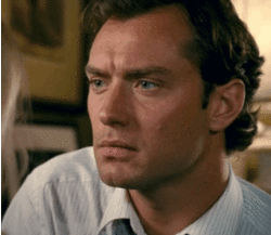 Jude Law GIF. Gifs Filmsterren Cameron diaz Jude law The holiday 