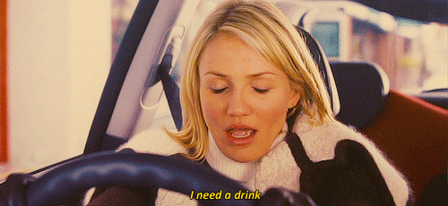 Gifs Filmsterren Cameron diaz charlies angels Lucy Liu berlijn oktoberfest jodelen 