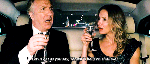 Bioscoop Gifs Filmsterren Cameron diaz spoilers Alan Rickman gambiet 