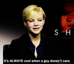 Carey Mulligan GIF. Interview Jongens Gifs Filmsterren Carey mulligan Ugh 