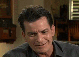 Charlie Sheen GIF. Grappig Gifs Filmsterren Charlie sheen 