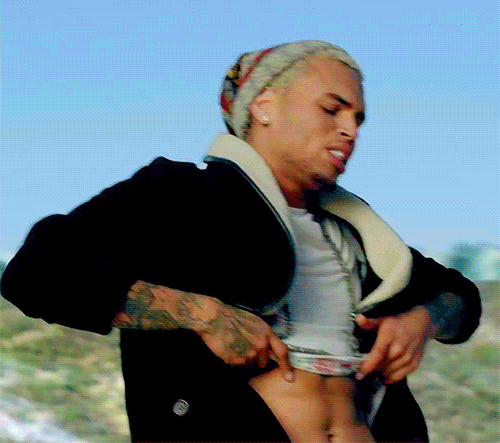 Artiesten Gifs Chris brown bts mijn shit 
