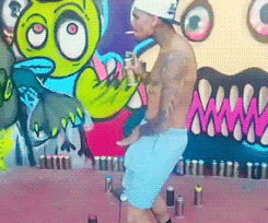 Chris Brown GIF. Artiesten Gifs Chris brown Mv Mijn shit 